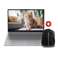 Laptop Lenovo V15 G4 15.6"" AMD Athlon 7120U, 8GB RAM, 256GB SSD, Windows 11 Pro, teclado en español, gris + Mochila Teros para laptop 15.6″, negro